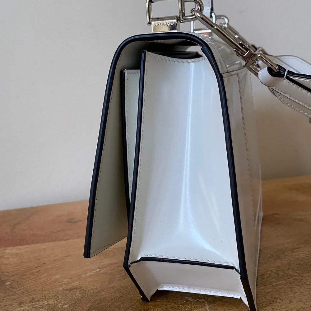 Byredo New Crossbody White Leather Shoulder Bag